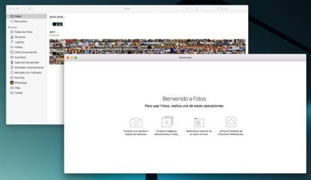 Cómo abrir simultáneamente dos instancias de Fotos usando fototecas diferentes