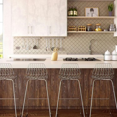 La tendencia decorativa esta primavera para cocinas y salones: menos minimalismo, más texturas