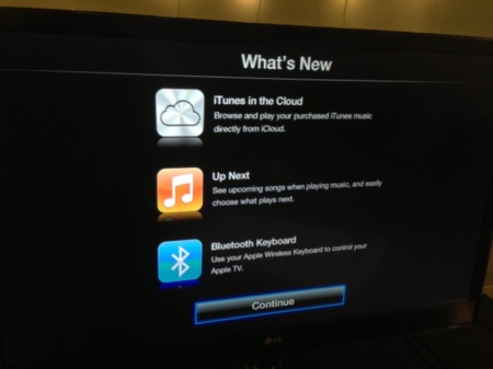 El Apple TV recibe también una actualización, ya es posible conectar un teclado bluetooth