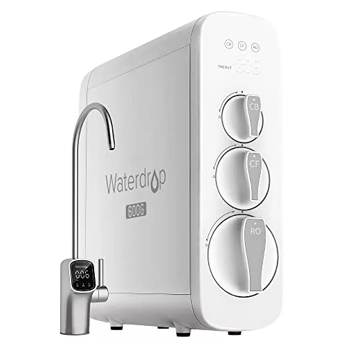 Waterdrop G3P600 Sistema de Ósmosis Inversa, Certificado NSF/ANSI 58 y 372