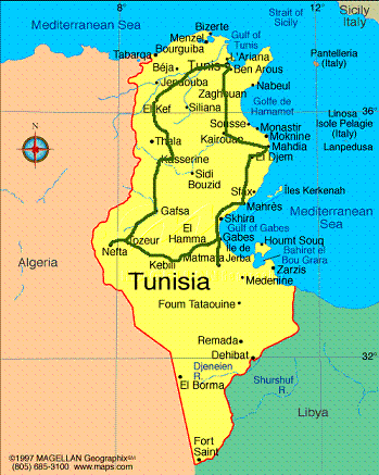Un posible recorrido por Túnez