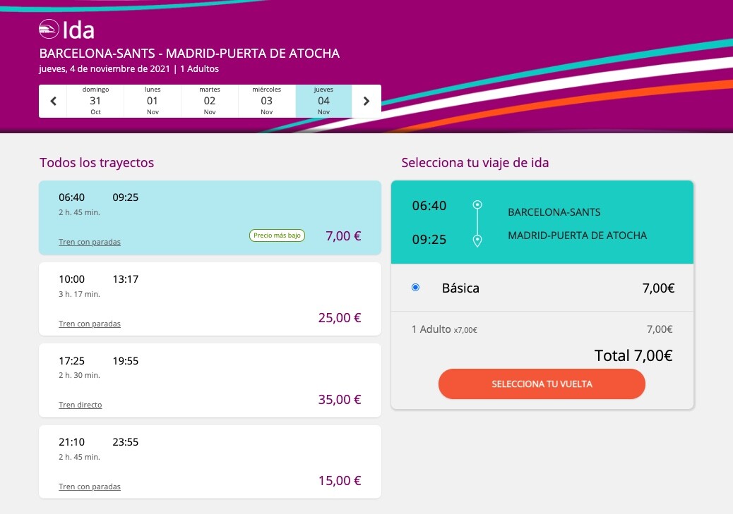 AVLO se estrena entre Barcelona y Madrid la alta velocidad 'low cost