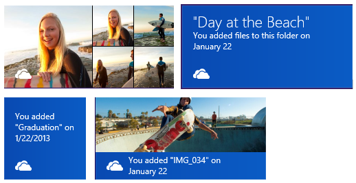 SkyDrive Live Tile