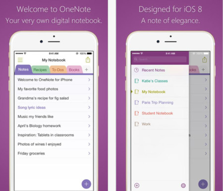 Microsoft actualiza OneNote para iOS con soporte para incluir enlaces de vídeo y más novedades