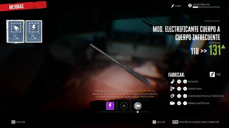 Dead Island 2 modificar armas