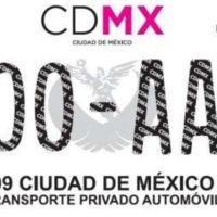 ¿Estás listo? Así lucen las nuevas placas que portará tu auto, si vives en CDMX