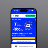 A cualquier teleoperadora le preocuparía ganar menos dinero con cada cliente. Digi es exactamente lo que busca
