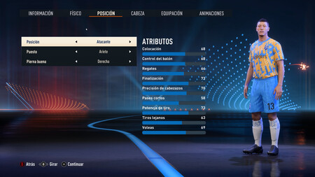 Eleccion De Rol Modo Carrera