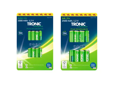 Pilas Recargables Aa Aaa