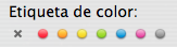 Truco: Etiquetas de color