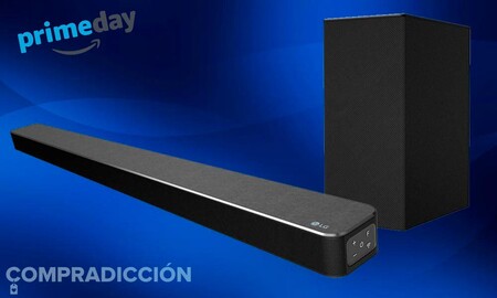 El Prime Day te ayuda a mejorar el sonido de tu tele por menos dinero con una barra 3.1 como la LG SN6Y: estrénala por 81 euros menos de lo habitual
