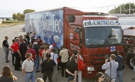 El Mercedes Actros logra un consumo de 20 litros a los 100 km
