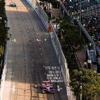 Dominio absoluto de Sam Bird, que sube a lo más alto del ePrix de Hong Kong