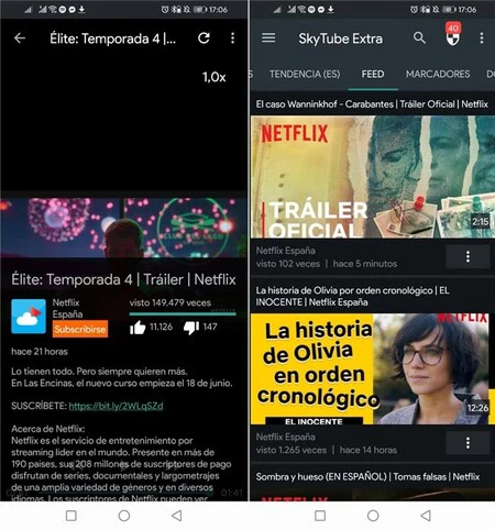 アカウントなしで使用しますが、チャンネル登録は可能です