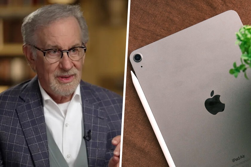 "Gracias, Steve Jobs": Steven Spielberg confiesa que escribió el guion de 'Disclosure Day' en Notas de su iPad