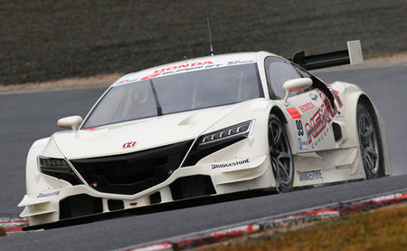 Vitantonio Liuzzi ha probado el nuevo Honda NSX-GT del Super GT en Okayama