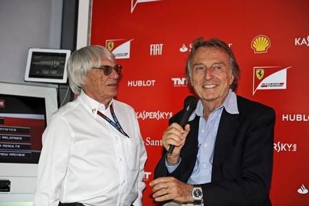 Di Montezemolo cree que Ecclestone "bromea" cuando señala a Horner como su sustituto 