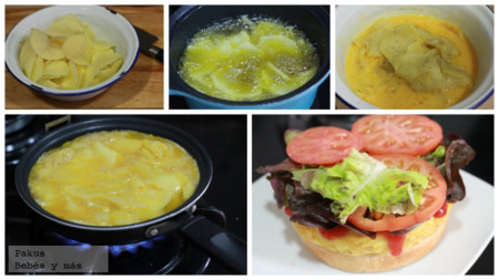 Tortilla Burger Bebes Ymas