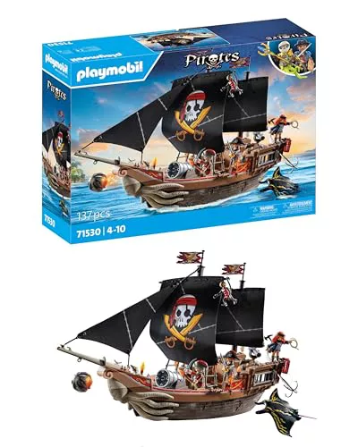 PLAYMOBIL Pirates 71530 Gran Barco Pirata 