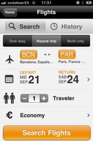 Aplicaciones viajeras para el iPhone: Kayak