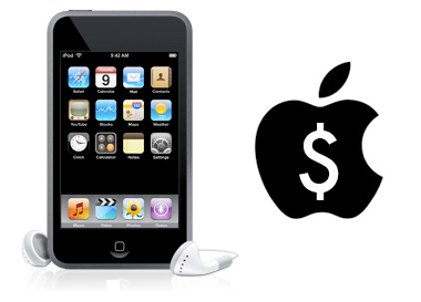 Actualización del iPod Touch de pago