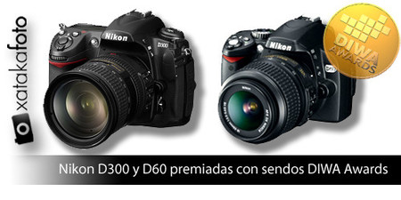 La Nikon D300 y la D60 logran un Diwa Award