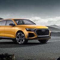 Audi presenta la evolución deportiva de su buque insignia con el Audi Q8 sport Concept, un SUV de lujo de 476 CV