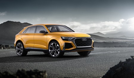 Audi presenta la evolución deportiva de su buque insignia con el Audi Q8 sport Concept, un SUV de lujo de 476 CV
