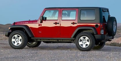 Recreación del Jeep Wrangler 4 Door