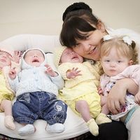 Una mujer da a luz a cuatro hijos en apenas 11 meses