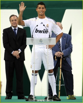 Cristiano Ronaldo ya es merengue