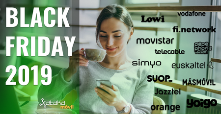 Las mejores ofertas de tarifas y móviles con operadores por el Black Friday 2019: Movistar, Vodafone, Orange, Jazztel, Lowi y más