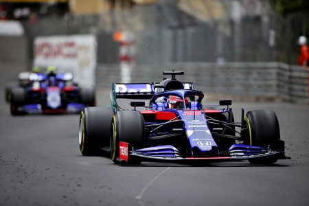 Kvyat Albon Monaco Formula 1 2019