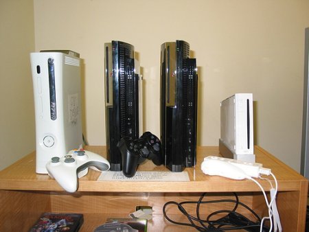 Foto de la nueva generación de consolas