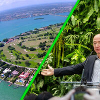 Jeff Bezos e outros milionários construíram uma ilha exclusiva para viver; não conseguiram lidar com seus dejetos e os enviaram aos vizinhos 