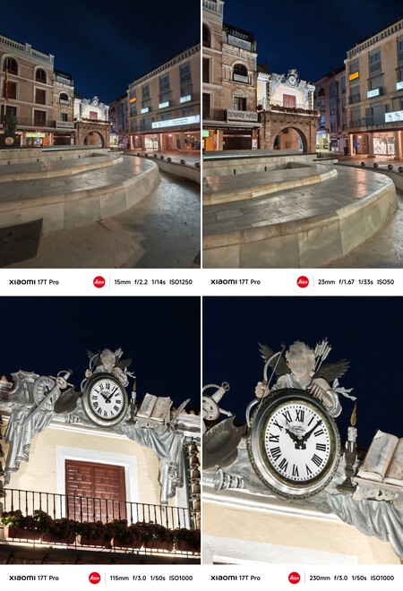 Xiaomi 17t Pro Rango Nocturno