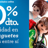 Segunda unidad al 50% en Toys 'r us en cientos de juguetes Playmobil, Megabloks y marcas propias 