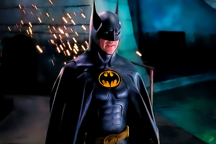 La peli tenía un presupuesto multimillonario, aunque Batman llevaba unas zapatillas igual que las tuyas pero pintadas de negro