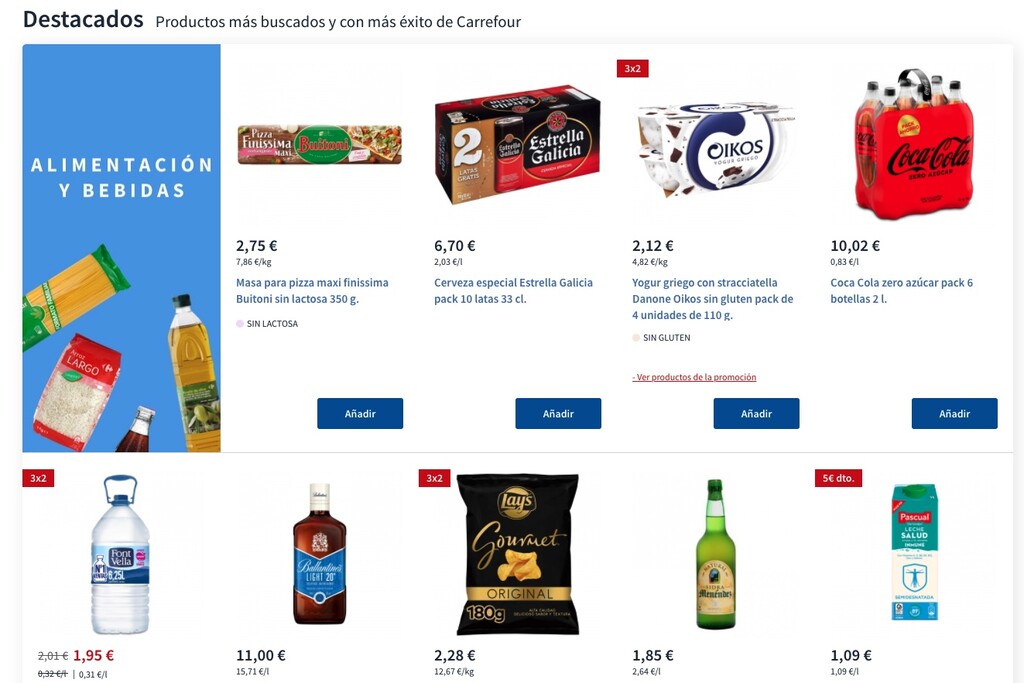 Comparativa de supermercados online así es hacer el carro de la compra