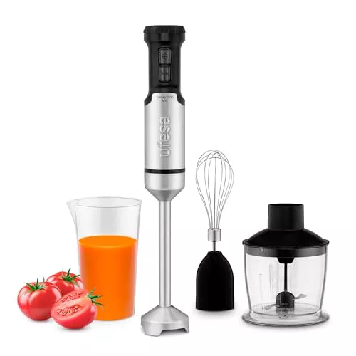 Ufesa Galaxy Max Batidora de Mano, Potencia 1500 W, Control de 24 velocidades + TURBO, 4 Cuchillas de Alta Eficiencia, Diseño Ergonómico y Anti Salpicaduras, Accesorios Incluidos, Sin BPA