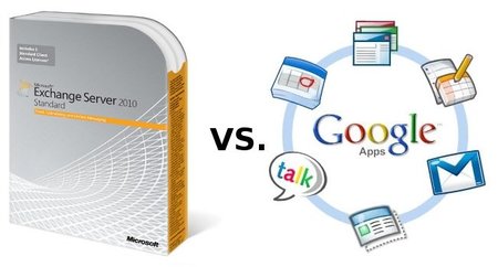 Buscar la mejor opción para el correo en la empresa, ¿Exchange o Google Apps?