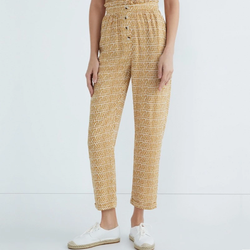 Unit Pantalón de mujer fluido estampado