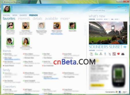 Windows Live Messenger 2010 (Wave 4) quiere integrarse con todas nuestras redes sociales