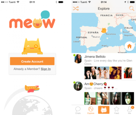 Meow, el Chatroulette llevado a la mensajería móvil