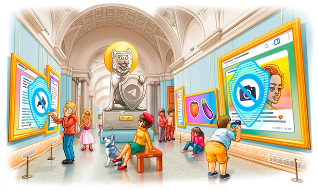 Telegram Privacidad 8.3