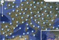 Mapa de todos los aeropuertos del mundo