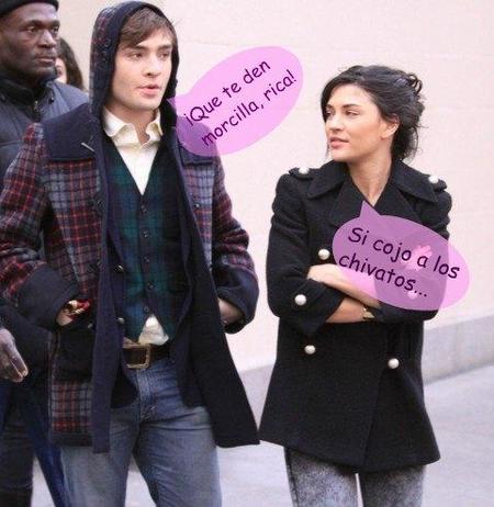 Ed Westwick manda a paseo a Jessica Szohr