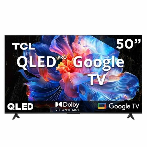 TV TCL Pantalla 50 Pulgadas QLED 4k Smart Google TV 50Q51KG