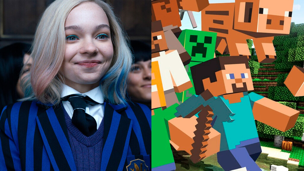 Steve sigue sumando amigos para su aventura en la gran pantalla: Minecraft ficha a una de las estrellas de Miércoles para su adaptación Steve sigue sumando amigos para su aventura en la gran pantalla: Minecraft ficha a una de las estrellas de Miércoles para su adaptación