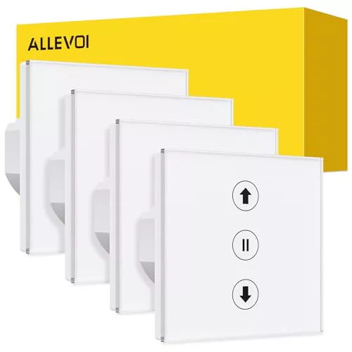 ALLEVOI Interruptor Inteligente Persiana 80 * 80 mm
